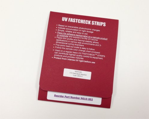 N010-002 UV Fastcheck Strip Package